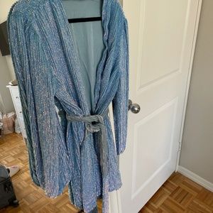 Retrofete Gabrielle Robe Dress Blue